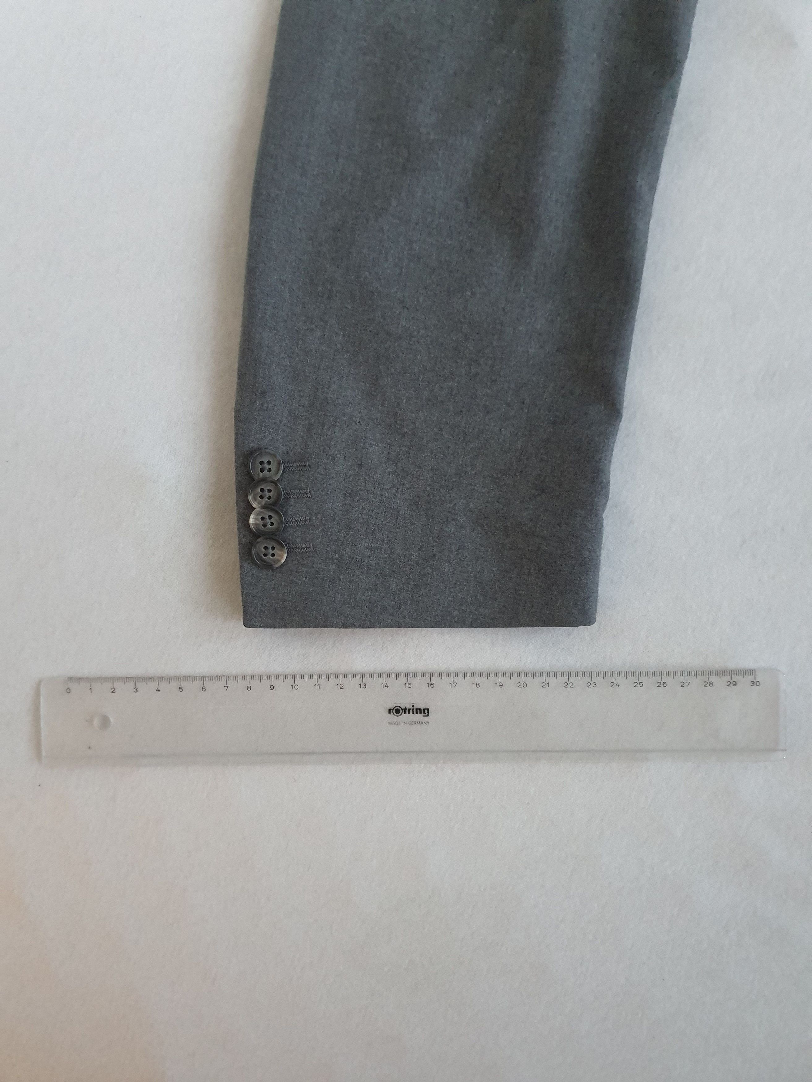 Lubiam Sports Coat Jacket - GUABELLO 120s Plain Weave - EU 58 Size 48R - 10 Thumbnail