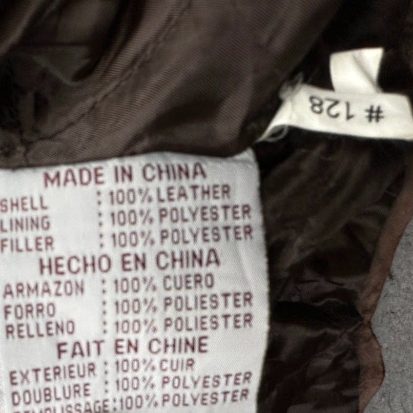Vintage VINTAGE JLC Bomber Jacket Mens Medium Brown Suede Leather Quilt Lined Short 90s Fall Winter Size US M / EU 48-50 / 2 - 7 Thumbnail