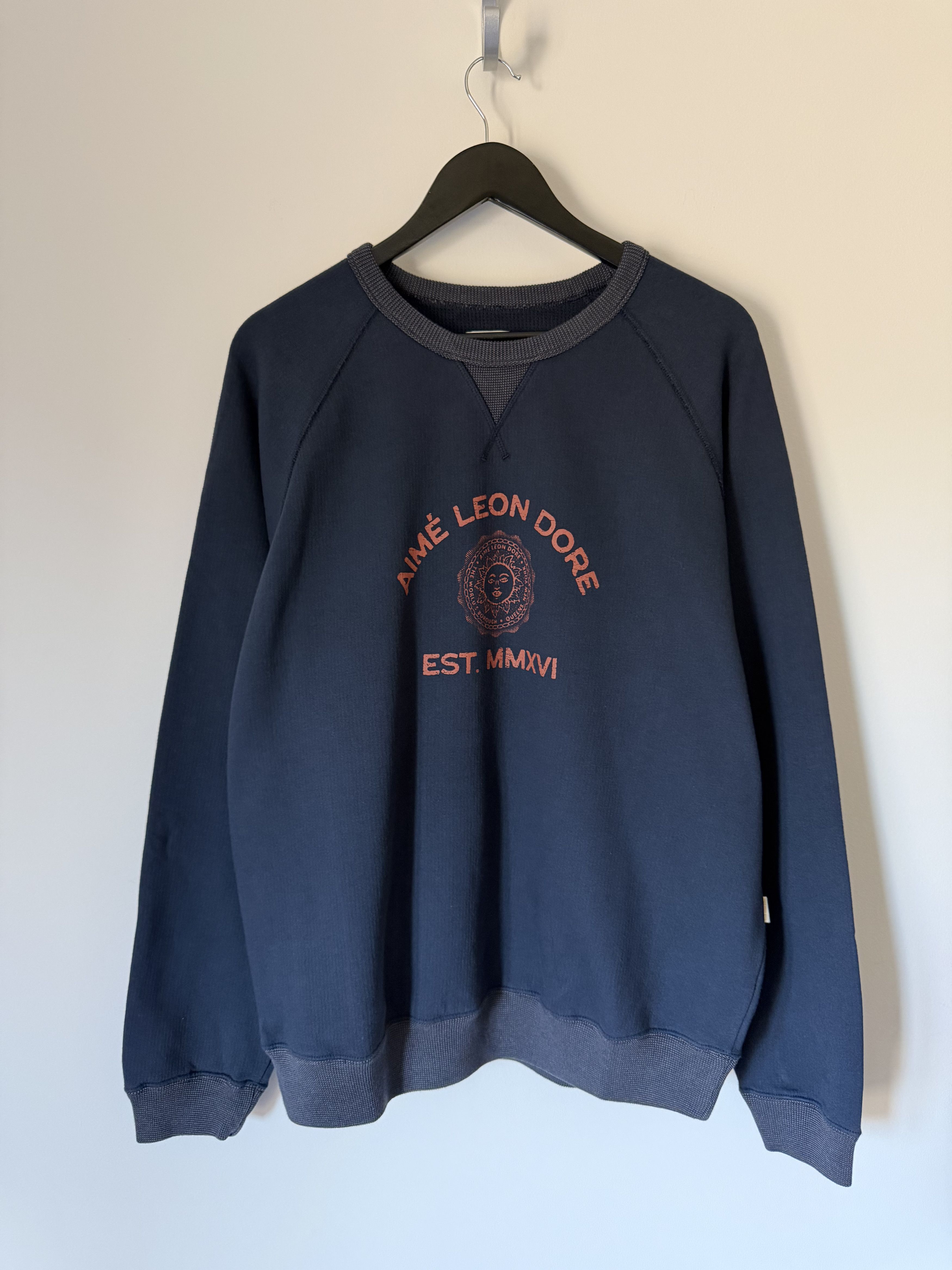 Aime Leon Dore Aime Leon Dore Souvenir Crewneck Sweatshirt in Sky Captain Size US XL / EU 56 / 4 - 2 Thumbnail