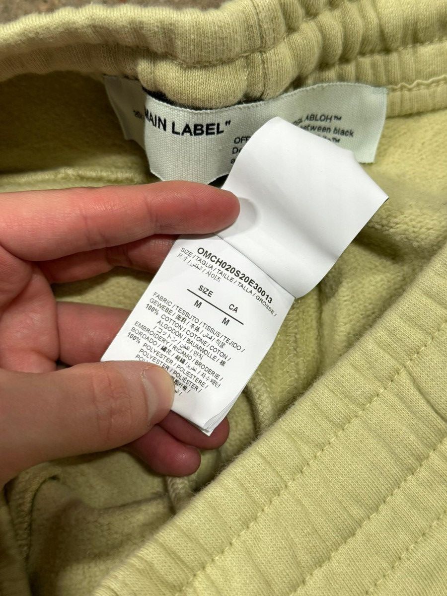 Off-White Off-white Embroidery Arrow Sweatpants NEW 750$ Size US 32 / EU 48 - 9 Thumbnail