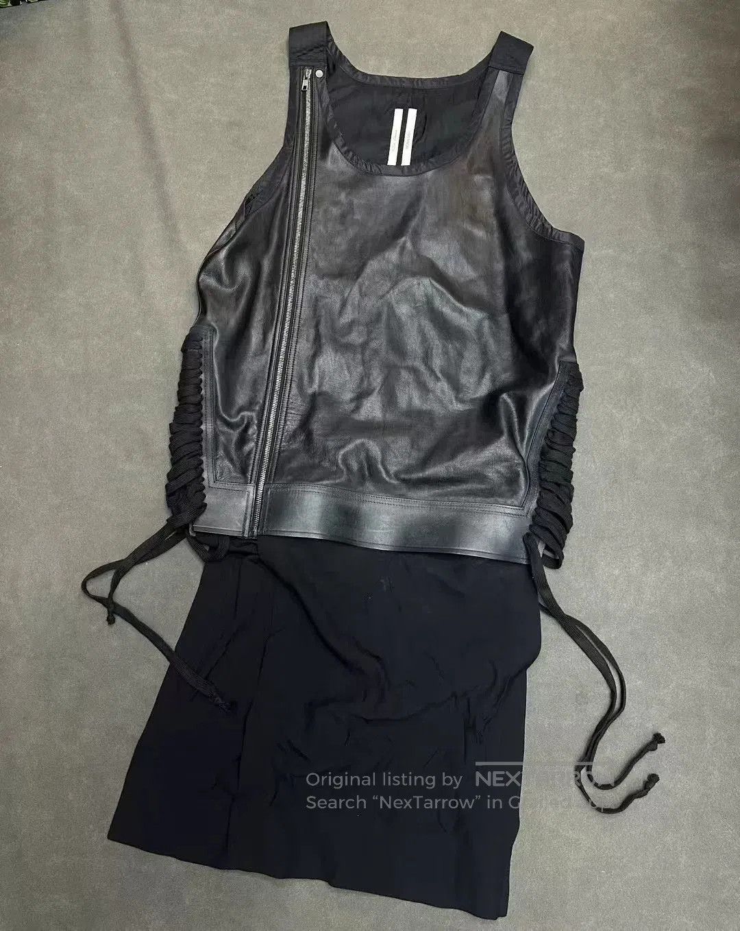 Rick Owens Rick Owens 14SS Leather Vest Runway. Size US S / EU 44-46 / 1 - 1 Thumbnail