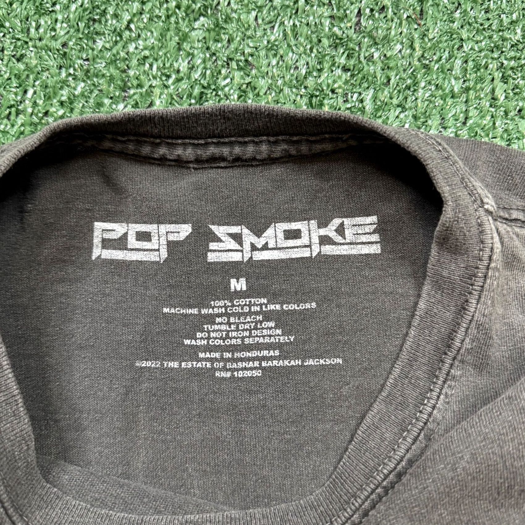 Bravado Pop Smoke Graphic T Shirt Men's M Black Short Sleeve Rap Tee Bravado Size US M / EU 48-50 / 2 - 7 Thumbnail