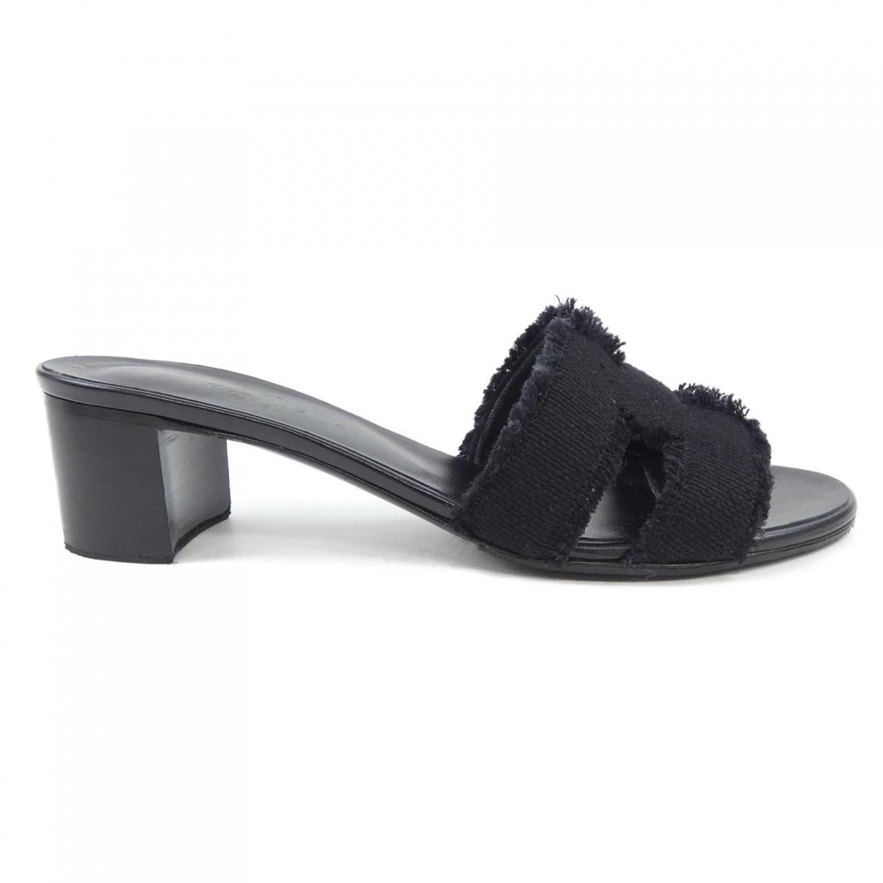 Hermes Hermes Oasis38.5 Sandals Leather Shoes DUTY FREE for USA