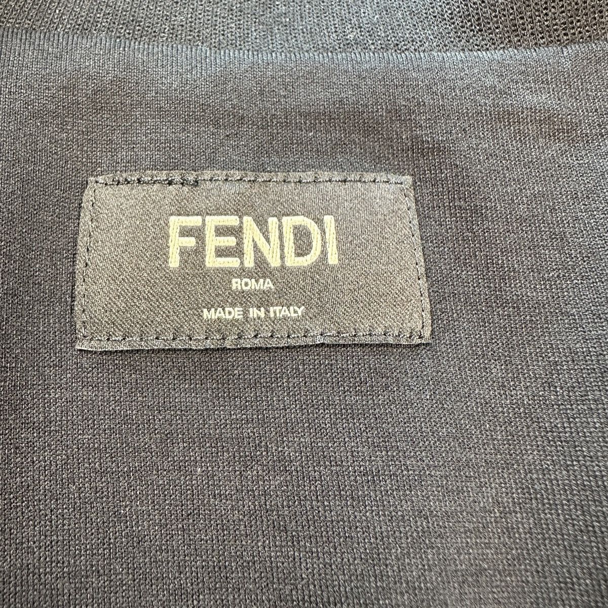 Fendi Fendi Track Jacket FF Logo Black Full Zip Made in Italy 48 Size US M / EU 48-50 / 2 - 4 Thumbnail