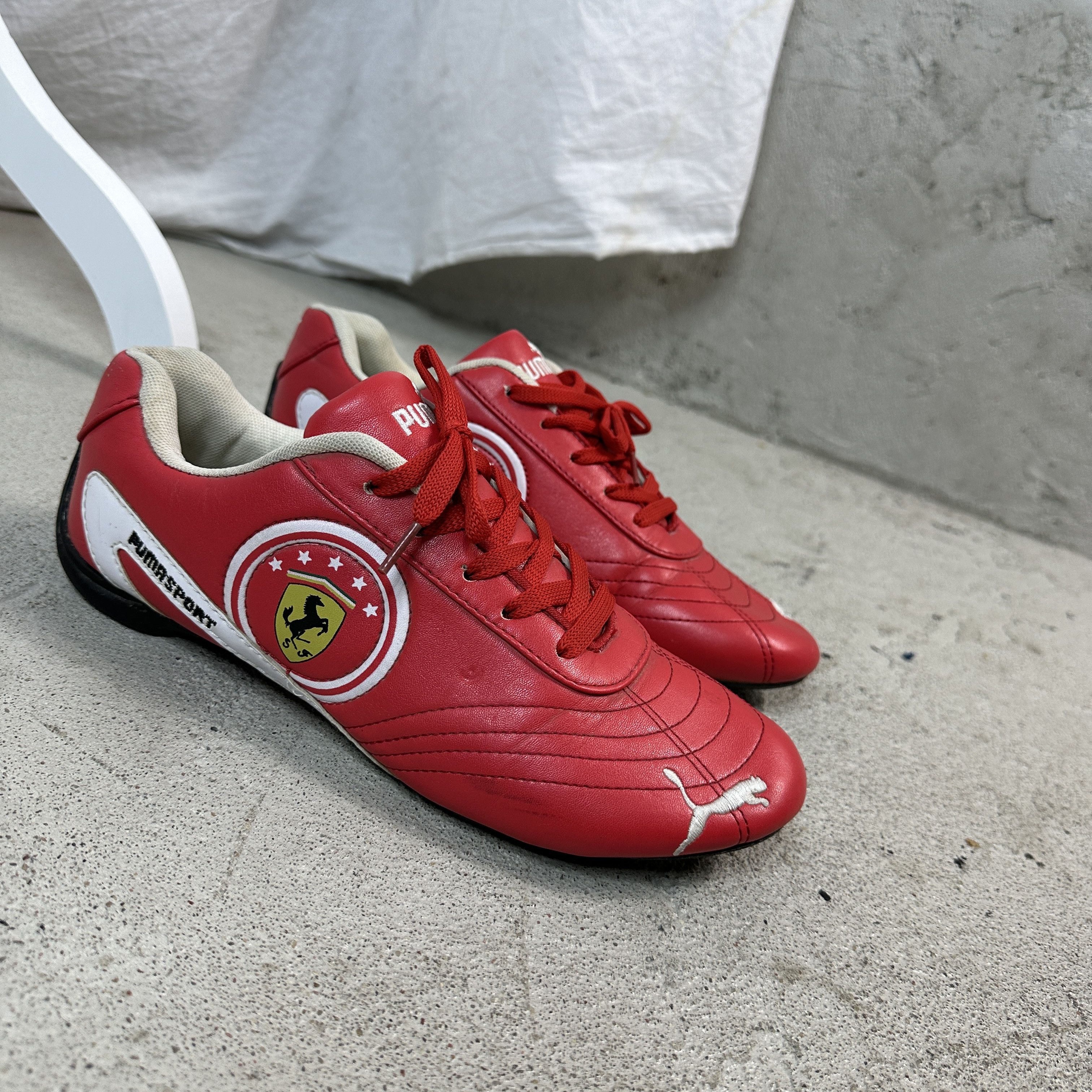 Puma × Vintage Vintage Puma Ferrari Y2K Sneakers Size US 8 / EU 41 - 2 Thumbnail