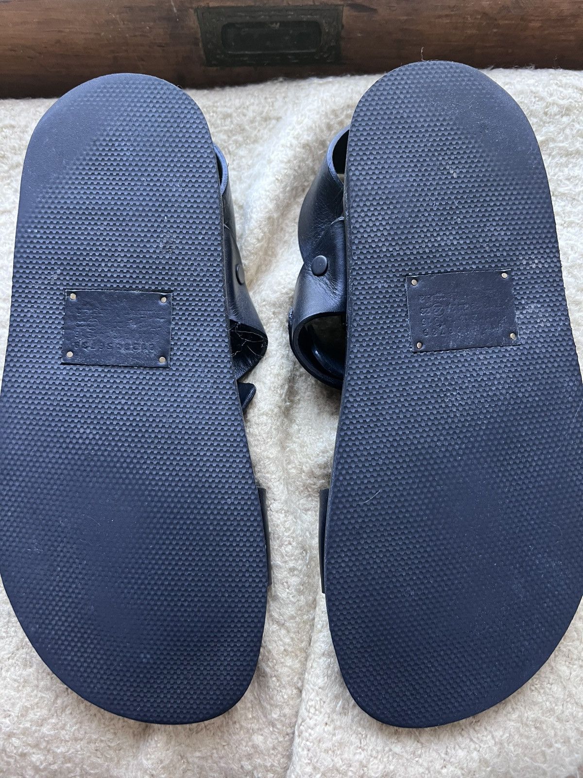 Maison Margiela SS16 Line 22 leather sandals, EU43,Italy,worn for one month Size US 10 / EU 43 - 16 Thumbnail