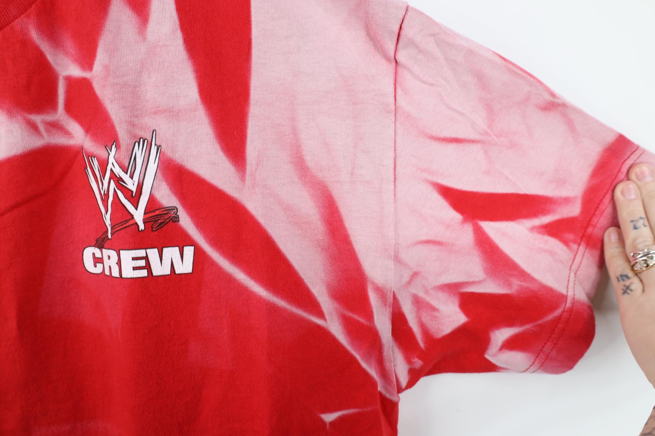 Vintage Vintage Y2K 2002 WWE Raw Sun Faded Wrestling T-Shirt Size US XL / EU 56 / 4 - 7 Thumbnail