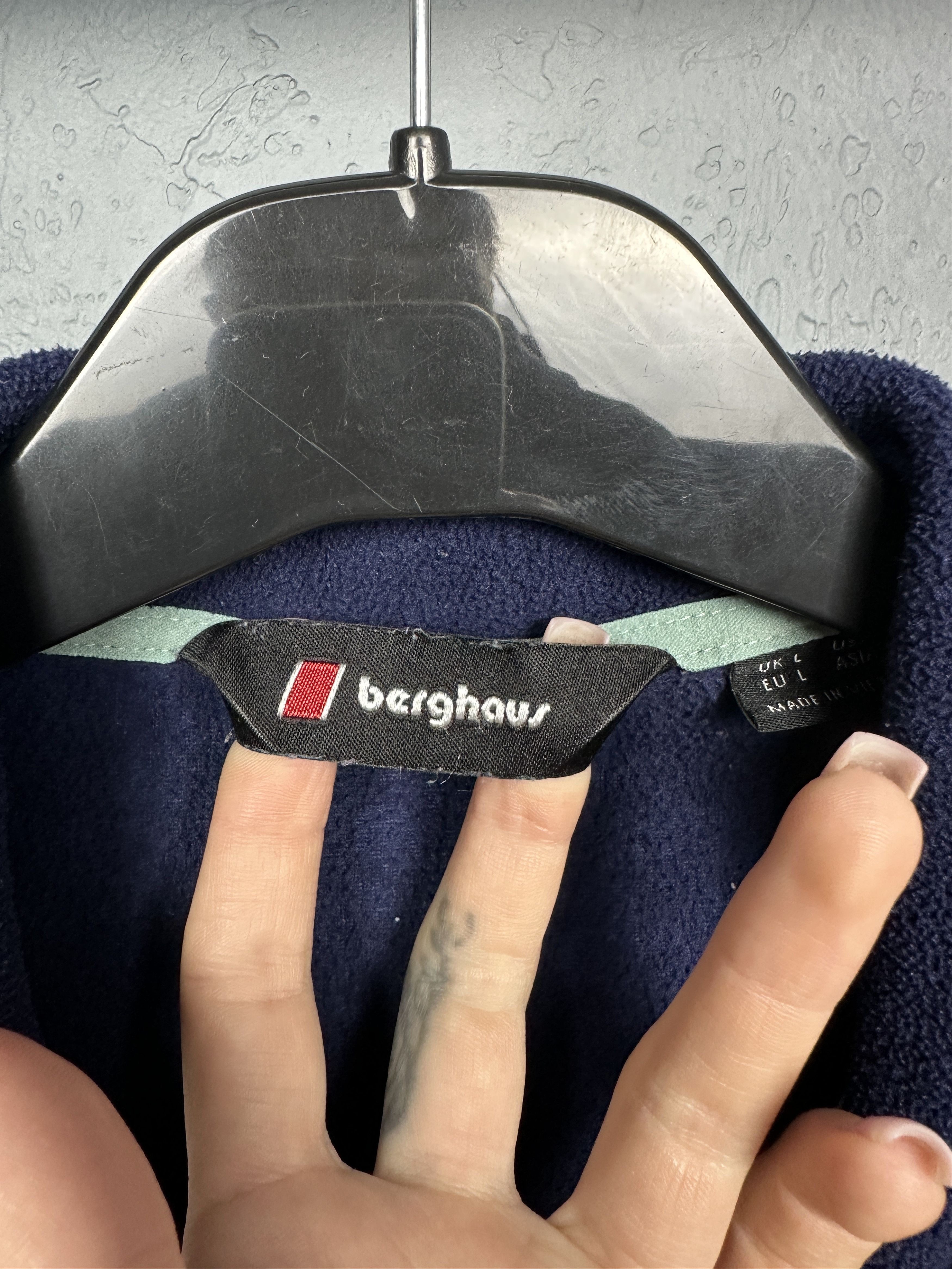 Berghaus Berghaus Mens 1\4 Zip Fleece Jacket Size US L / EU 52-54 / 3 - 3 Thumbnail