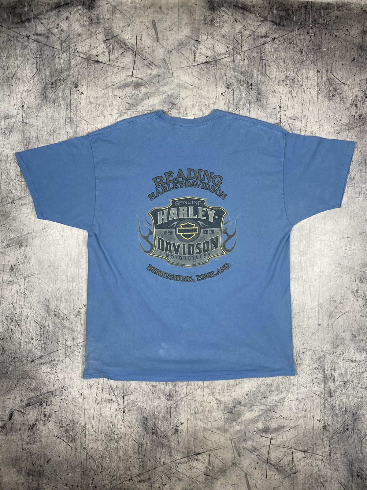 Harley Davidson × Vintage Vintage Harley Davidson 2005 Biker Tee T Shirt Size US XXL / EU 58 / 5 - 15 Thumbnail