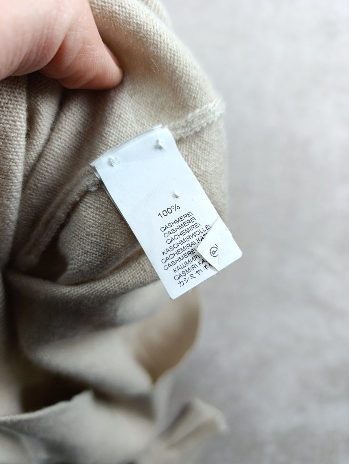 Brunello Cucinelli BRUNELLO CUCINELLI MEN'S EMBROIDERED CASHMERE SWEATER Size US M / EU 48-50 / 2 - 11 Thumbnail