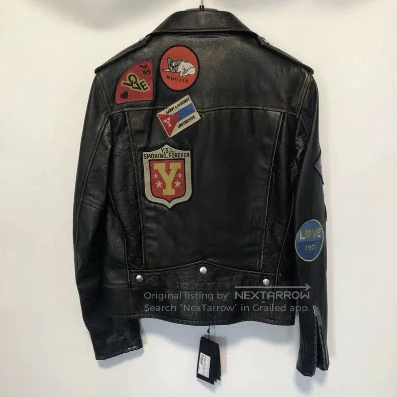 Saint Laurent Paris Saint Laurent Paris Leather Jacket. Size US S / EU 44-46 / 1 - 2 Thumbnail