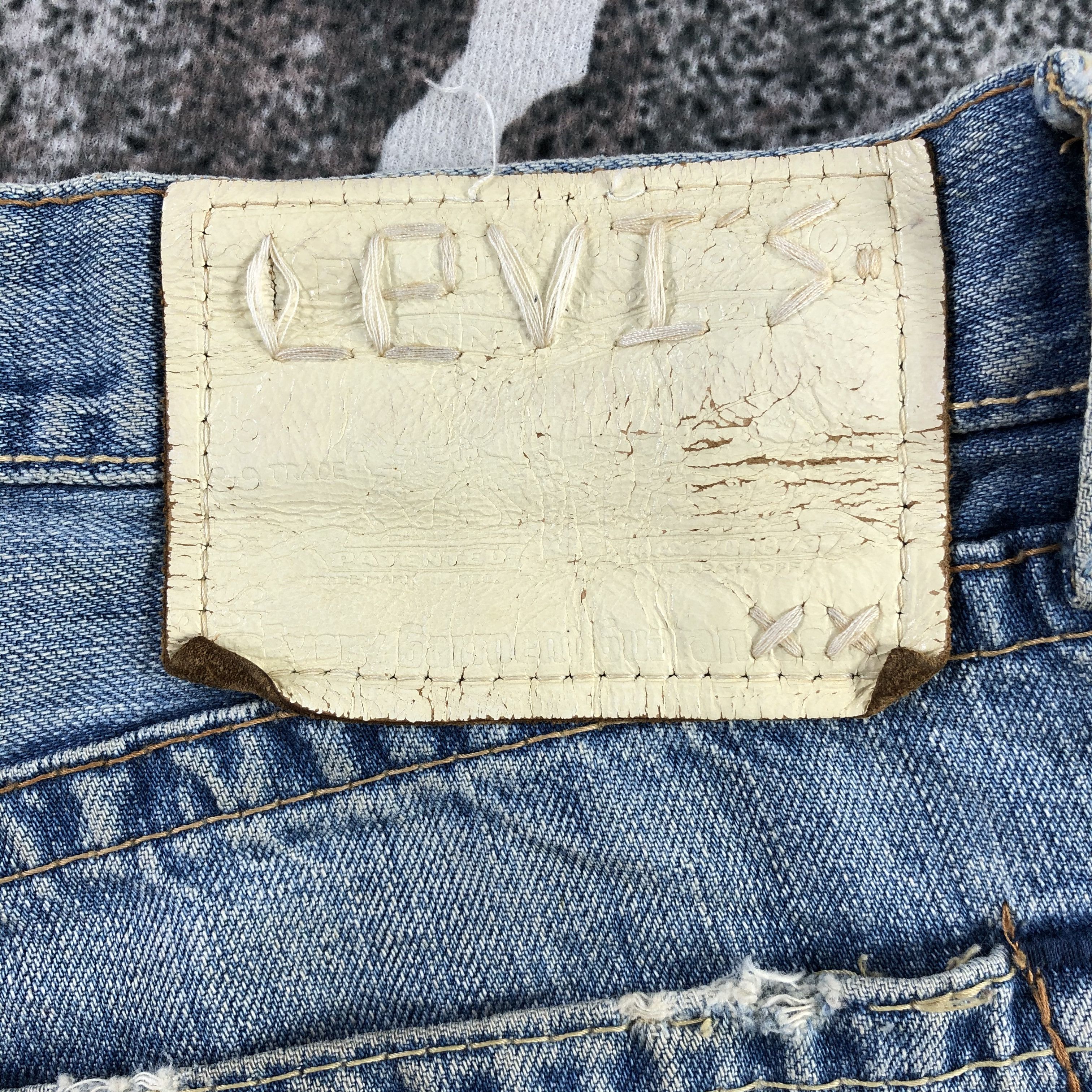 Levi's Vintage Levi's 502 Jeans Patchwork Distress Denim KJ1401 Size US 34 / EU 50 - 5 Thumbnail