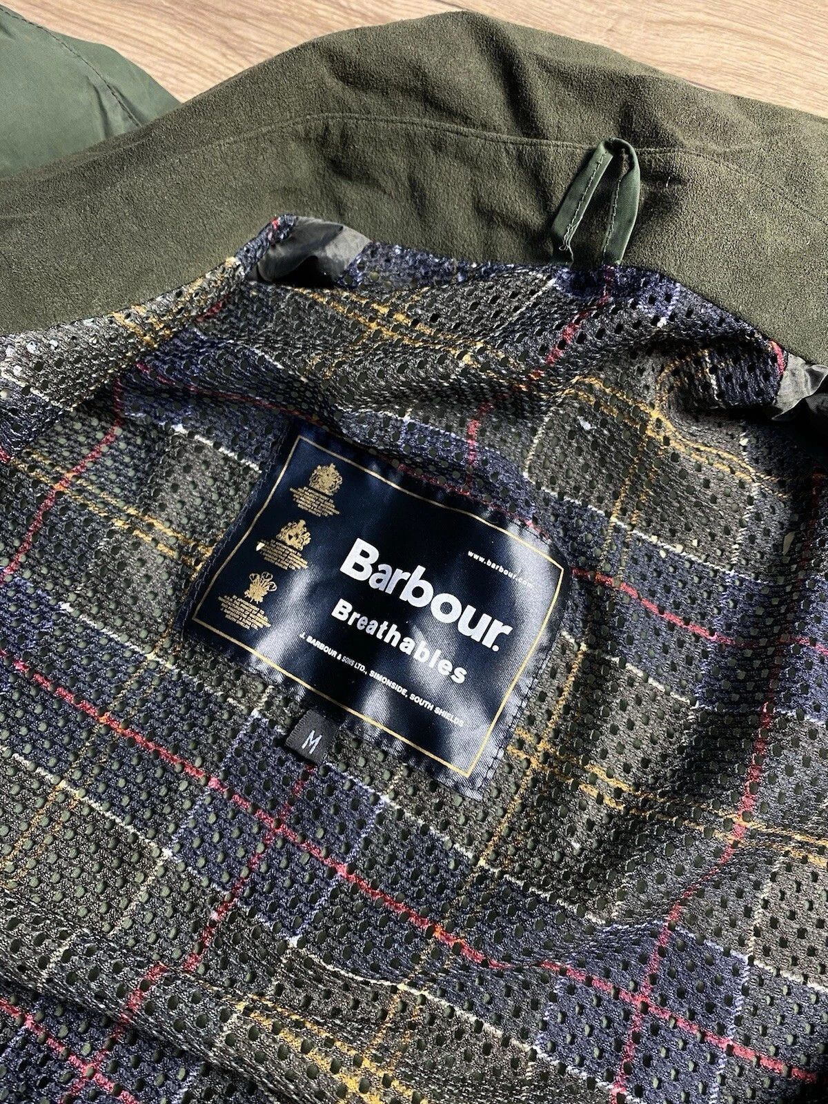 Barbour Barbour Lightweight Jacket Olive Green Sz M Size M / US 6-8 / IT 42-44 - 9 Thumbnail