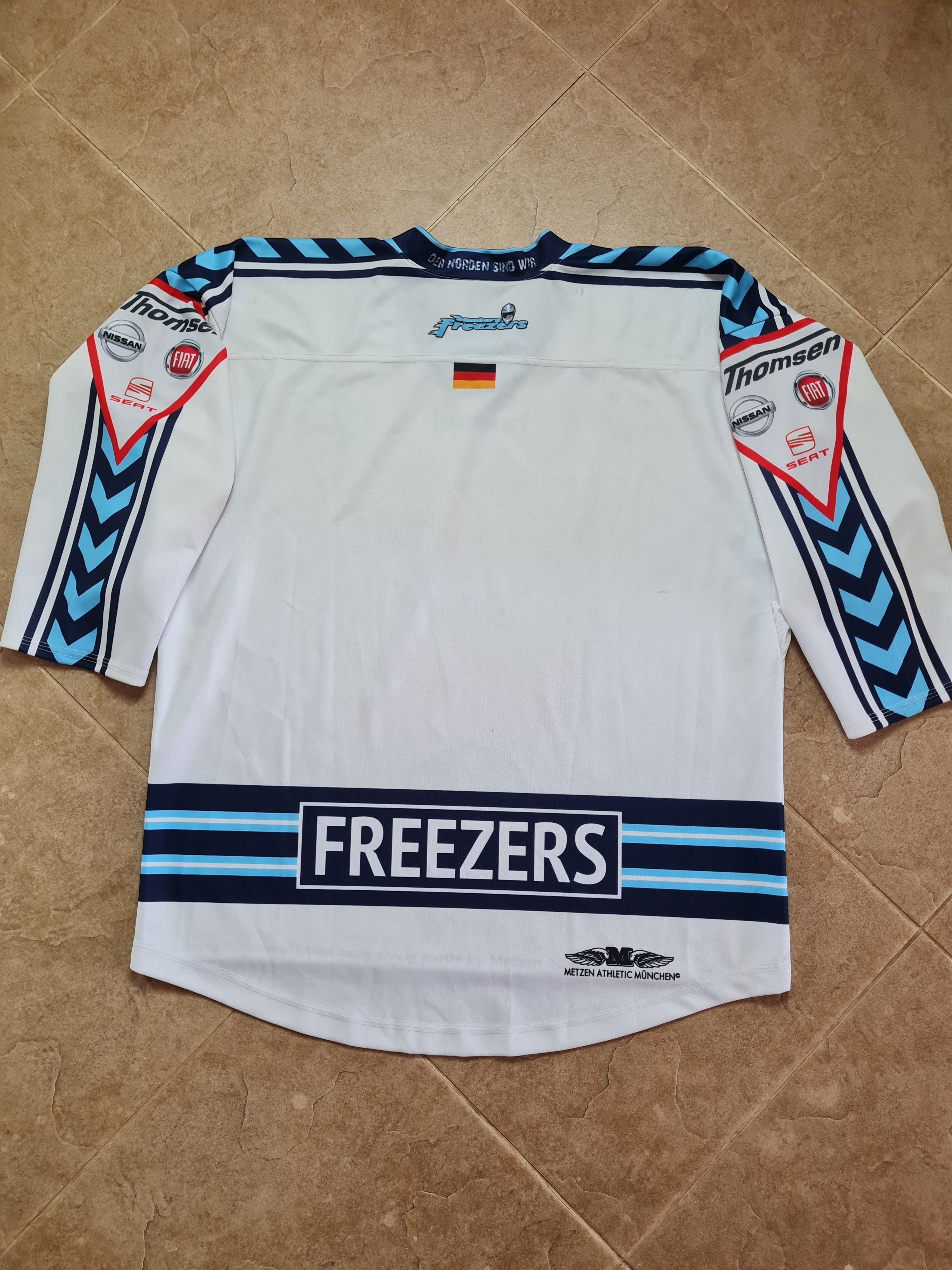 Other HAMBURG FREEZERS Humeel Shirt Maglia Camiseta kit Hockey Size US XXL / EU 58 / 5 - 18 Thumbnail
