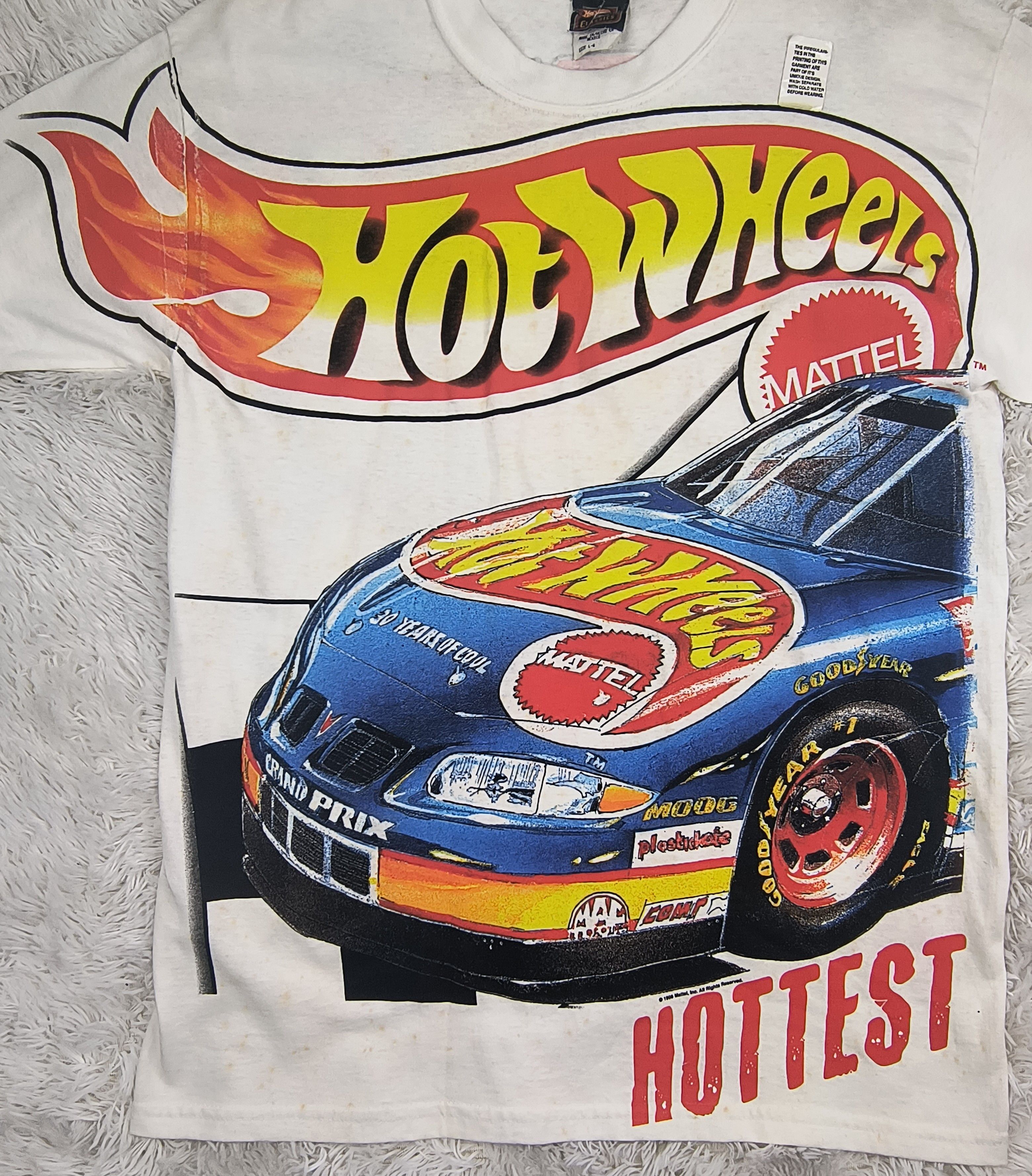 Vintage Vintage Hot Wheels Kyle Petty 1998 tee Size US L / EU 52-54 / 3 - 1 Thumbnail