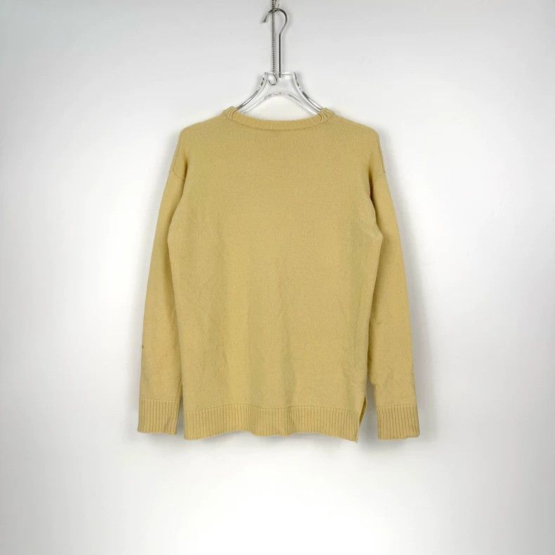 Loewe LOEWE White embroidered logo wool sweater Size M / US 6-8 / IT 42-44 - 4 Thumbnail