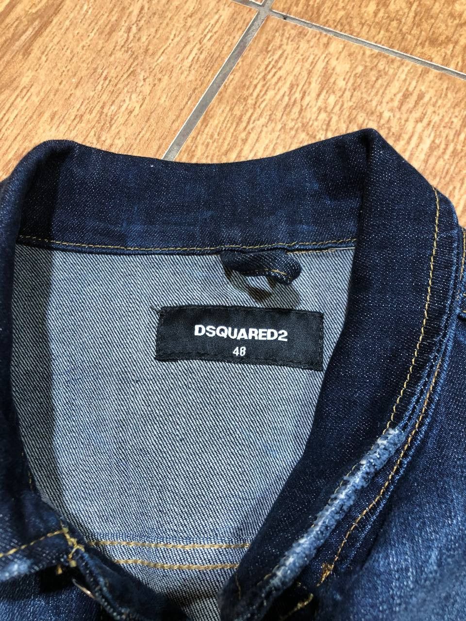 Dsquared2 DSQUARED2 JEAN DENIM JACKET SLIM FIT Size US M / EU 48-50 / 2 - 2 Thumbnail