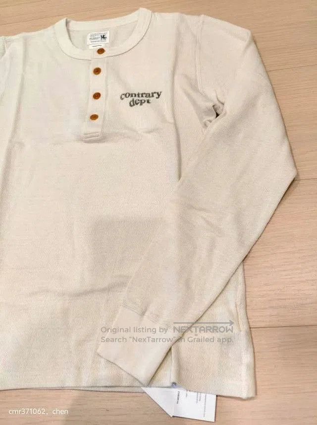 Visvim VISVIM Contrary Dept Ribs Henley. Size US M / EU 48-50 / 2 - 3 Thumbnail