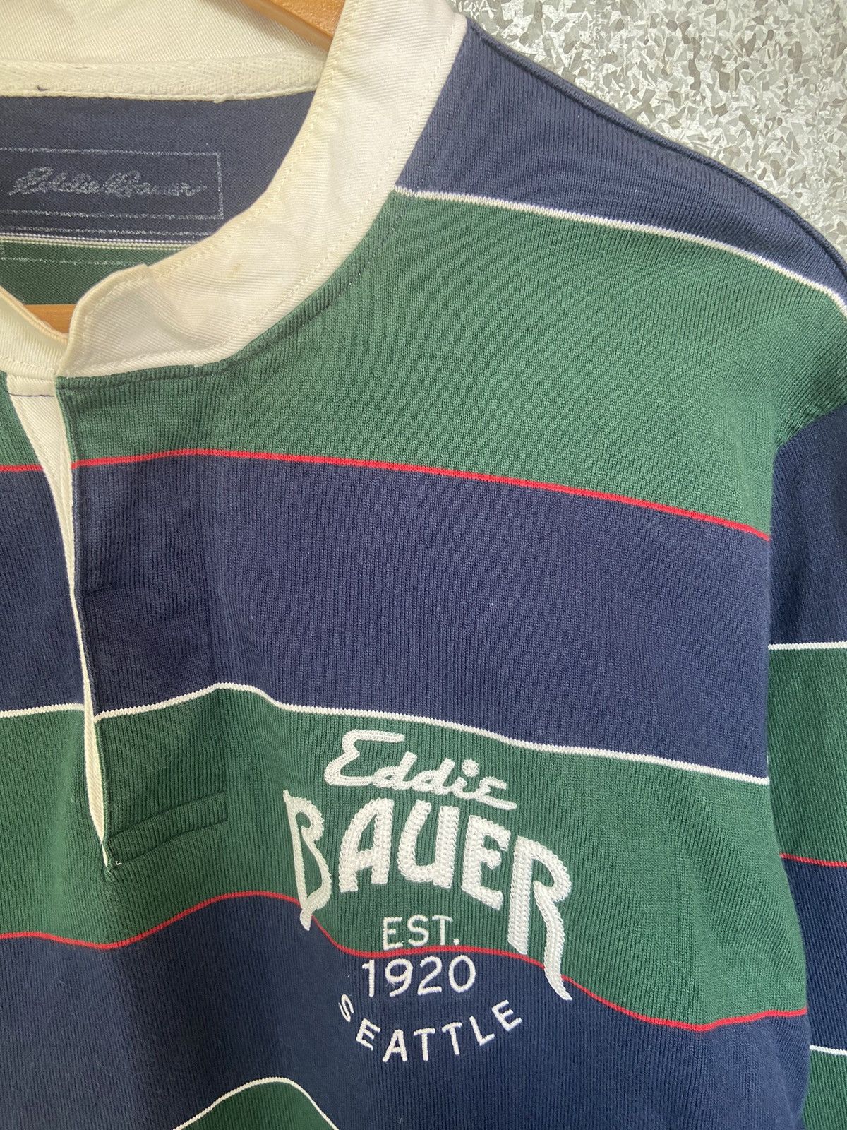 Eddie Bauer Vintage Eddie Bauer polo rugby long sleeve Size US M / EU 48-50 / 2 - 3 Thumbnail