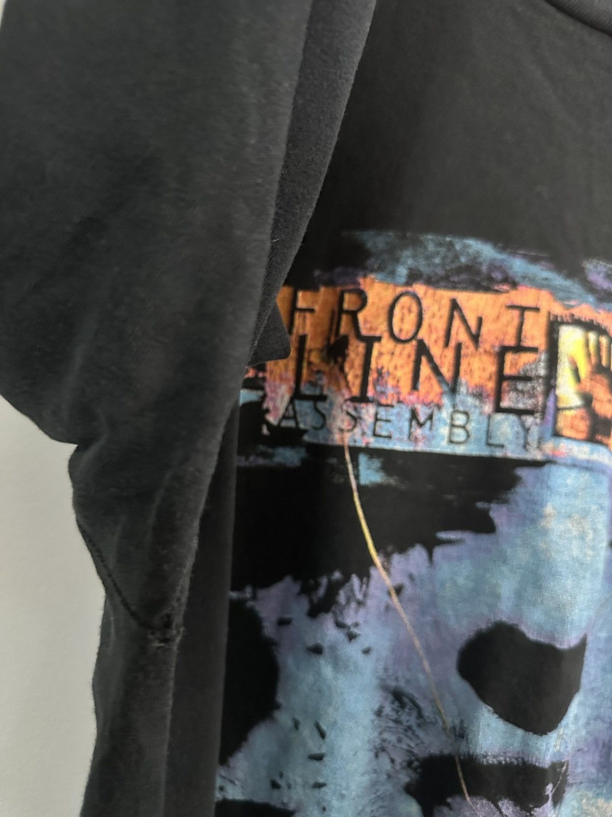 Band Tees Vintage 96’ Front Line Assembly Longsleeve Size US XL / EU 56 / 4 - 4 Thumbnail