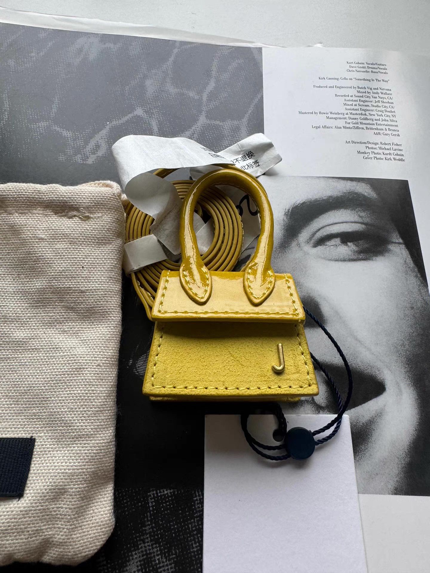 Jacquemus JACQUEMUS yellow mini bag Q17 Size ONE SIZE - 3 Thumbnail