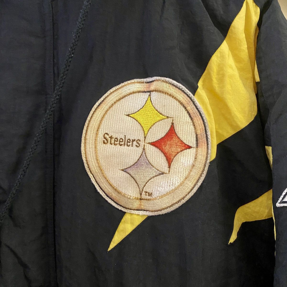 NFL Vintage 90s Pittsburgh Steelers NFL Pro Line Apex Jacket Size US M / EU 48-50 / 2 - 3 Thumbnail