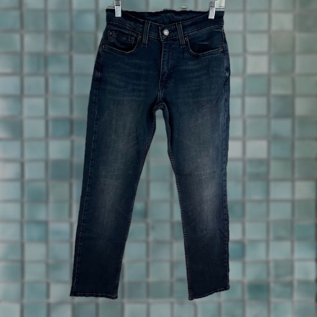 Levi's Levi’s 514 Jeans Men’s 28 X30 Indigo Blue Straight Fit Flex Denim Size US 28 / EU 44 - 1 Thumbnail