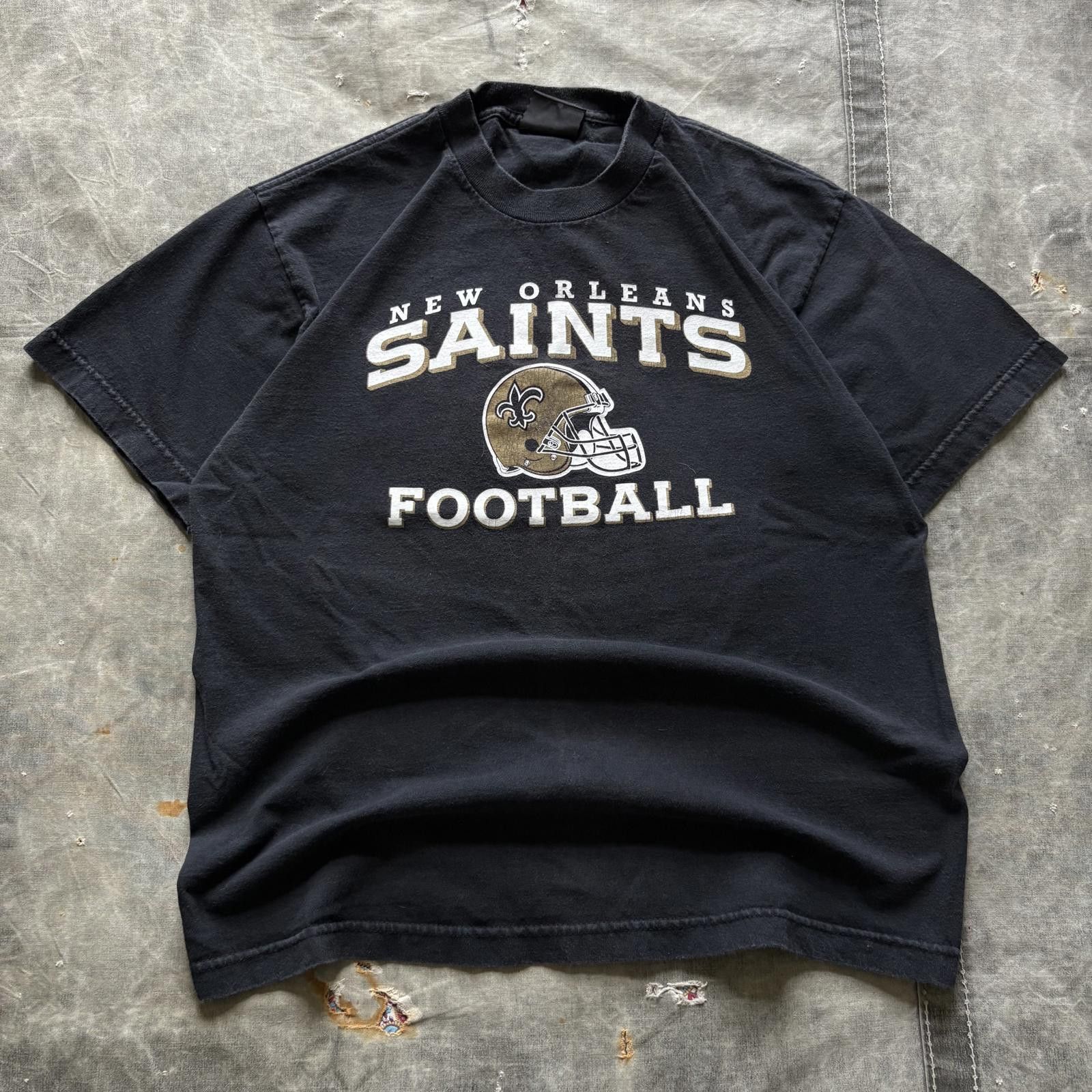 NFL Vintage Y2K Reebok New Orleans Saints NFL Football Shirt Size US M / EU 48-50 / 2 - 1 Thumbnail