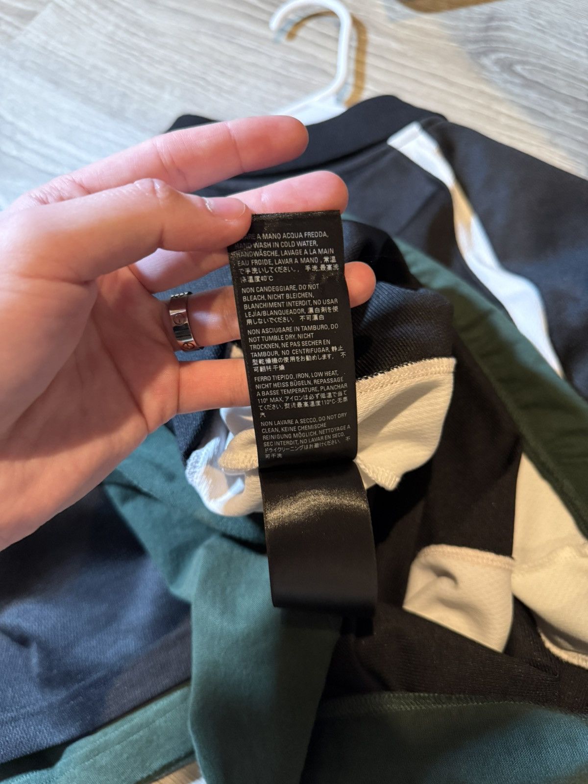Balenciaga Balenciaga Runner Logo Layered Polo Size US XS / EU 42 / 0 - 10 Thumbnail