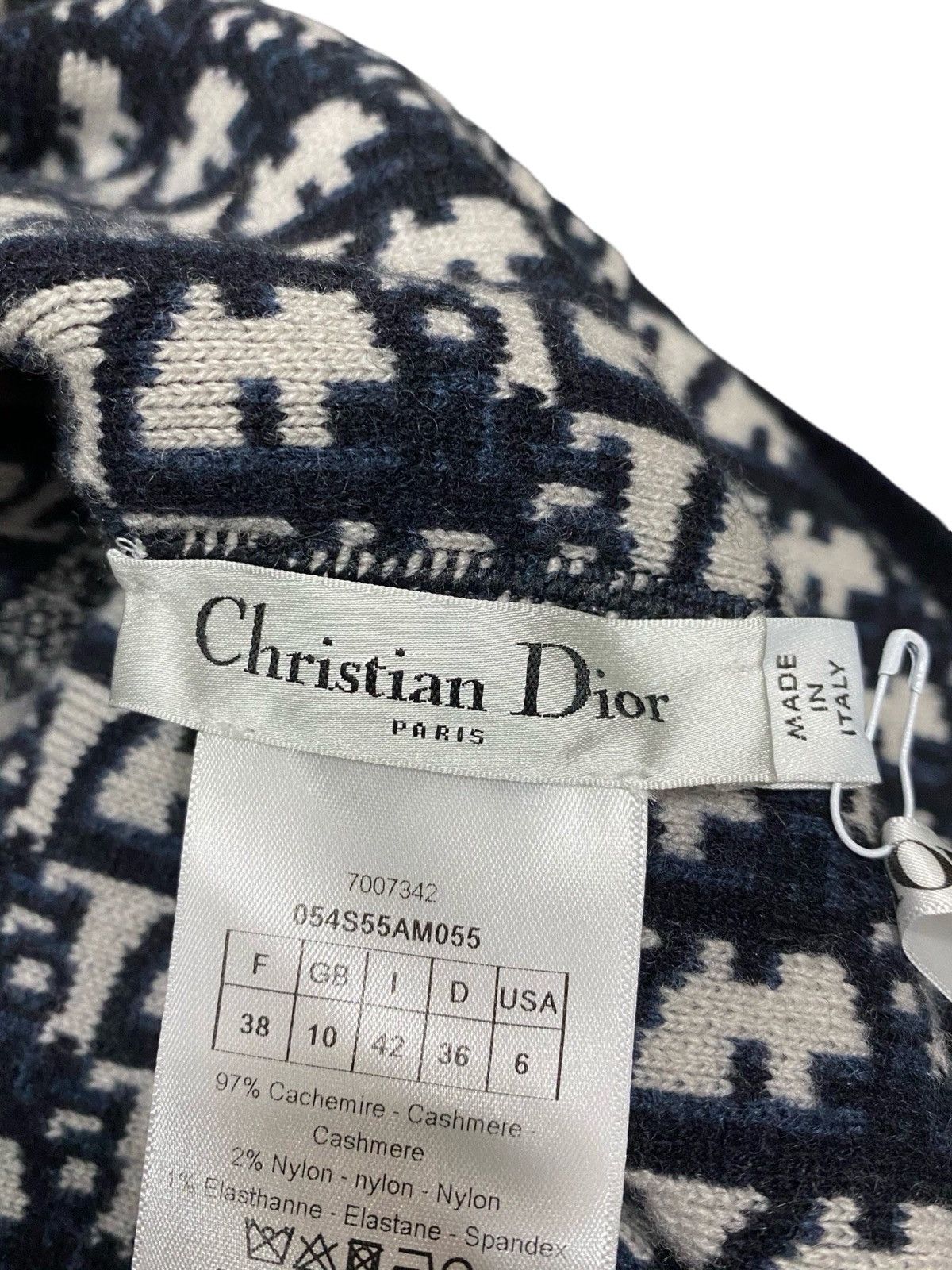 Dior Dior reversible round neck sweater Size XS / US 0-2 / IT 36-38 - 7 Thumbnail