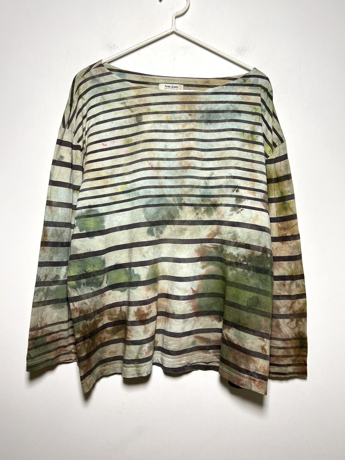 Acne Studios acne studios y2k tie dye long sleeve t shirt Size US M / EU 48-50 / 2 - 1 Thumbnail
