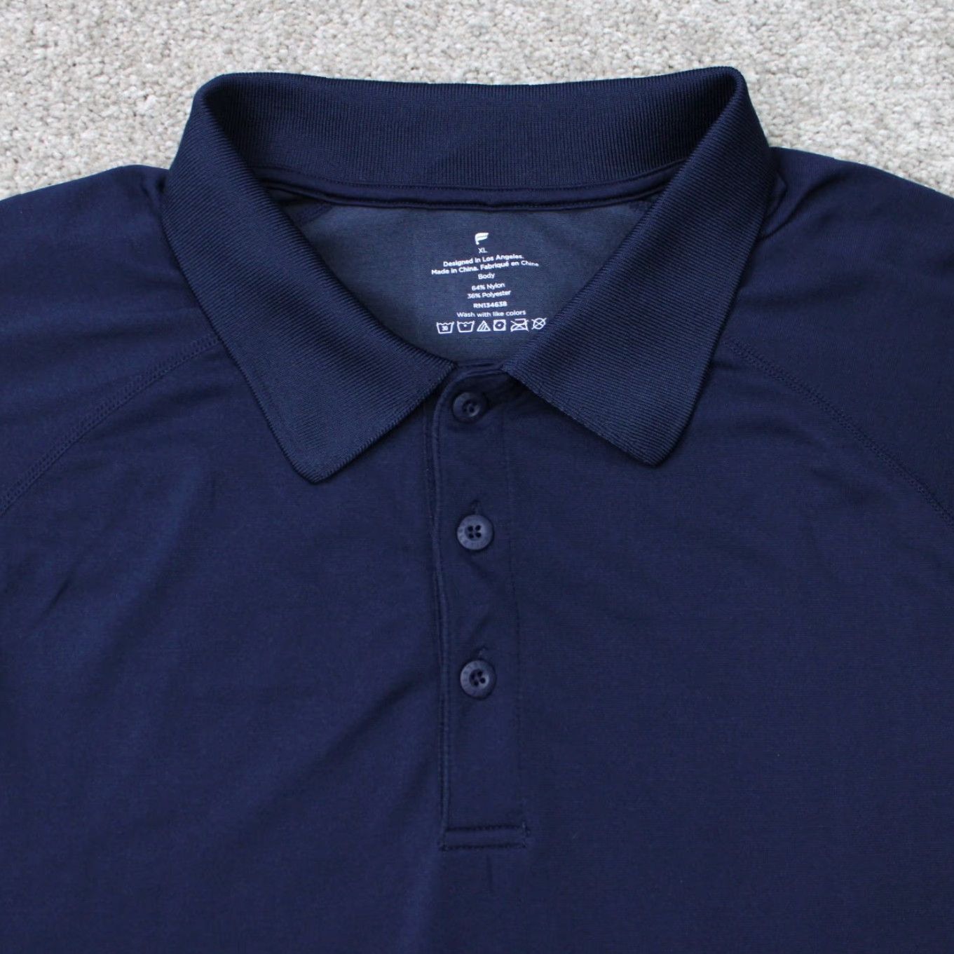 Fabletics Fabletics Polo Shirt Mens XL Blue Nylon/Polyester S/S Pullover Golf Athletic Polo Shirt Mens XL Blue Nylon/Polyester S/S Pullover Golf Size US XL / EU 56 / 4 - 5 Thumbnail
