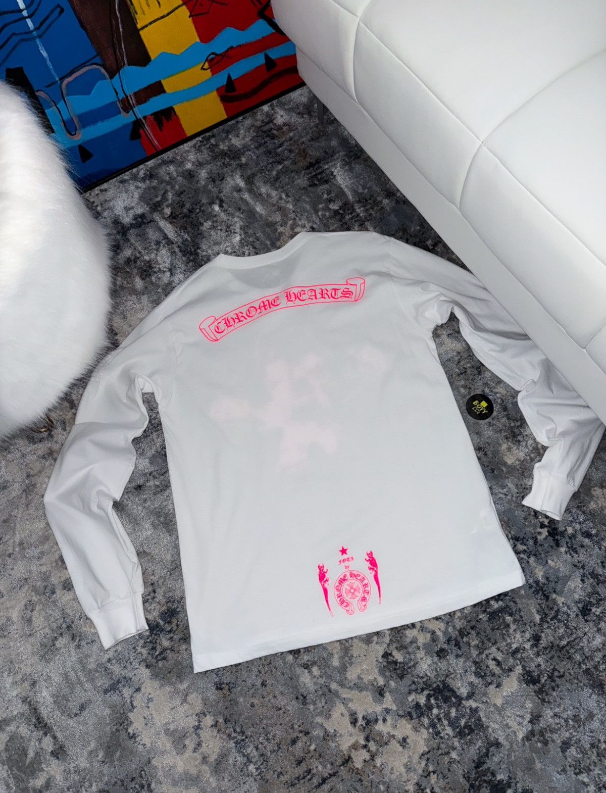 Chrome Hearts Chrome hearts logo t shirt Size US S / EU 44-46 / 1 - 1 Thumbnail