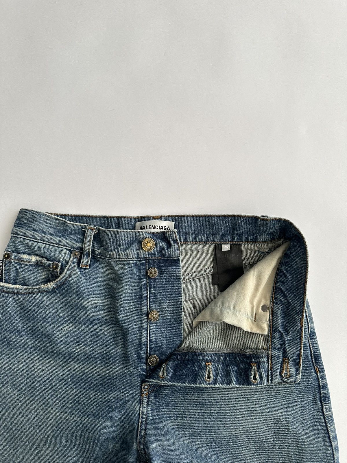 Balenciaga Balenciaga by Demna Bootcut Denim Jeans Size US 28 / EU 44 - 10 Thumbnail