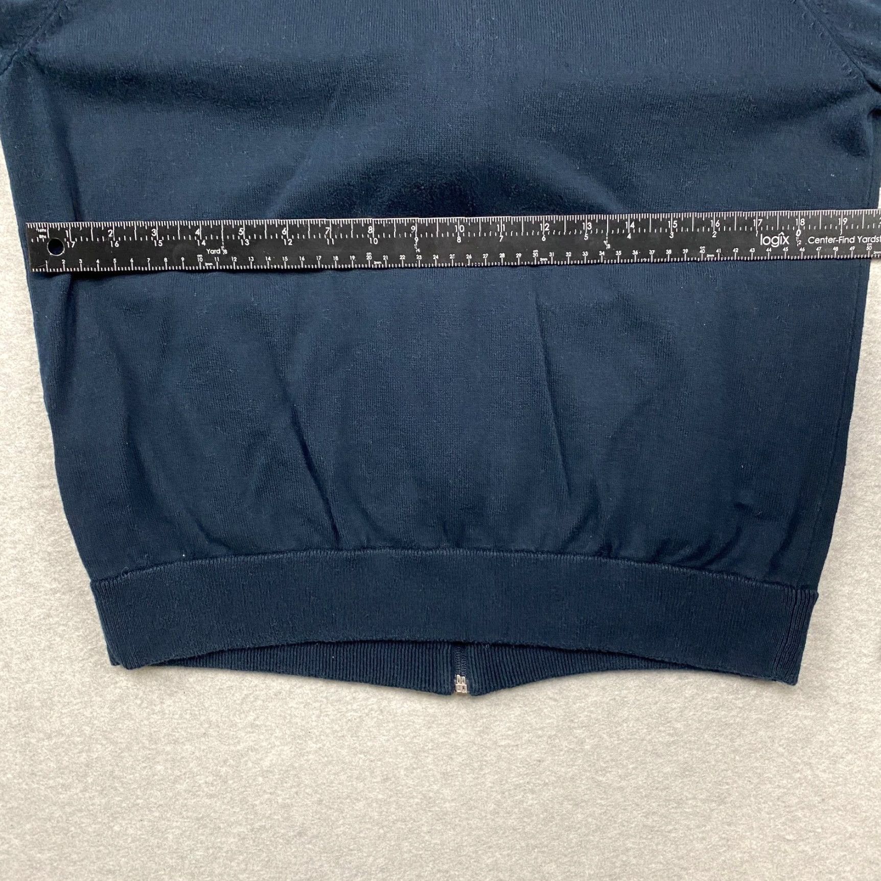 Michael Kors Michael Kors Sweater Mens XL Blue Full Zip Pockets Embroidered Logo Zipper Size US XL / EU 56 / 4 - 7 Thumbnail