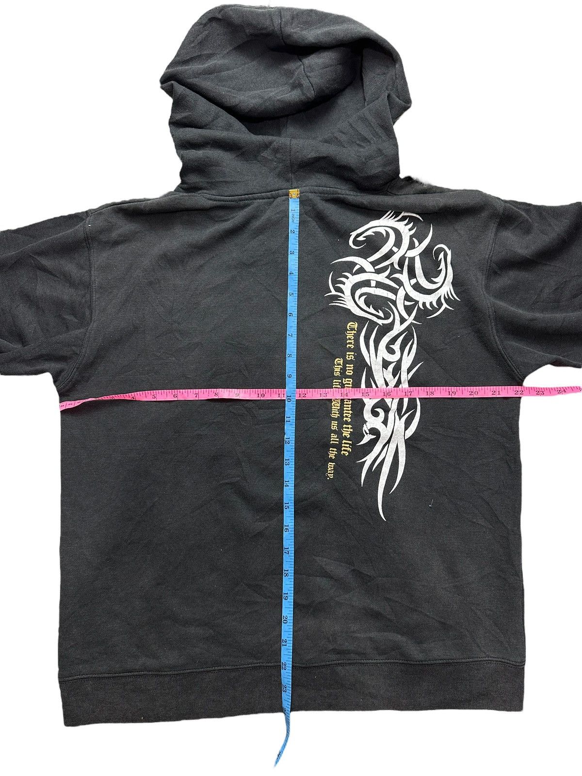 Hysteric Glamour BULLET NOISE SICK FADED DIABOLIC MASTER HOODIE TRIBAL POEM Size US L / EU 52-54 / 3 - 7 Thumbnail
