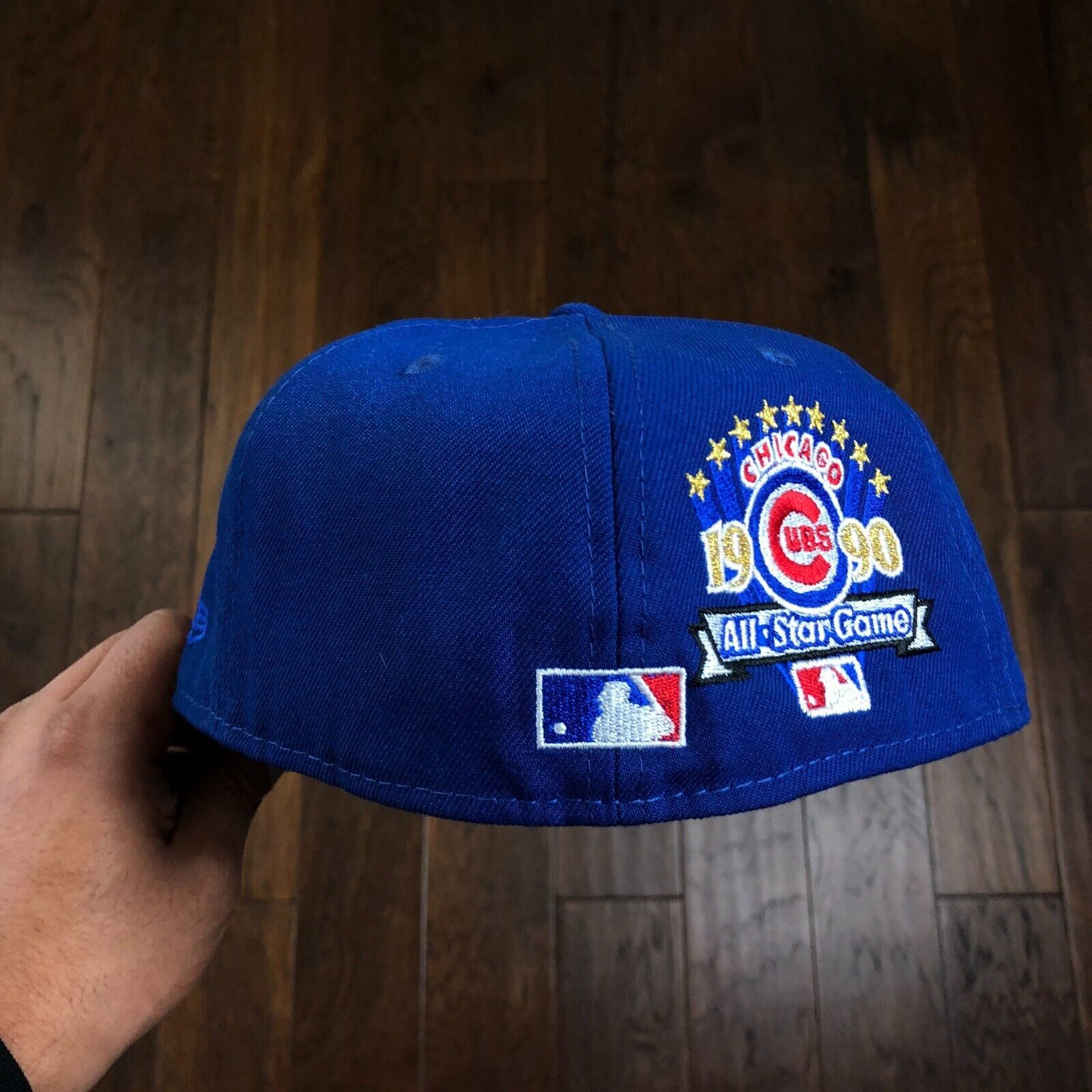 New Era CHICAGO CUBS 2010 WORLD SERIES PATCH BLUE CAP HAT SIZE 7 1/4 Size ONE SIZE - 4 Thumbnail