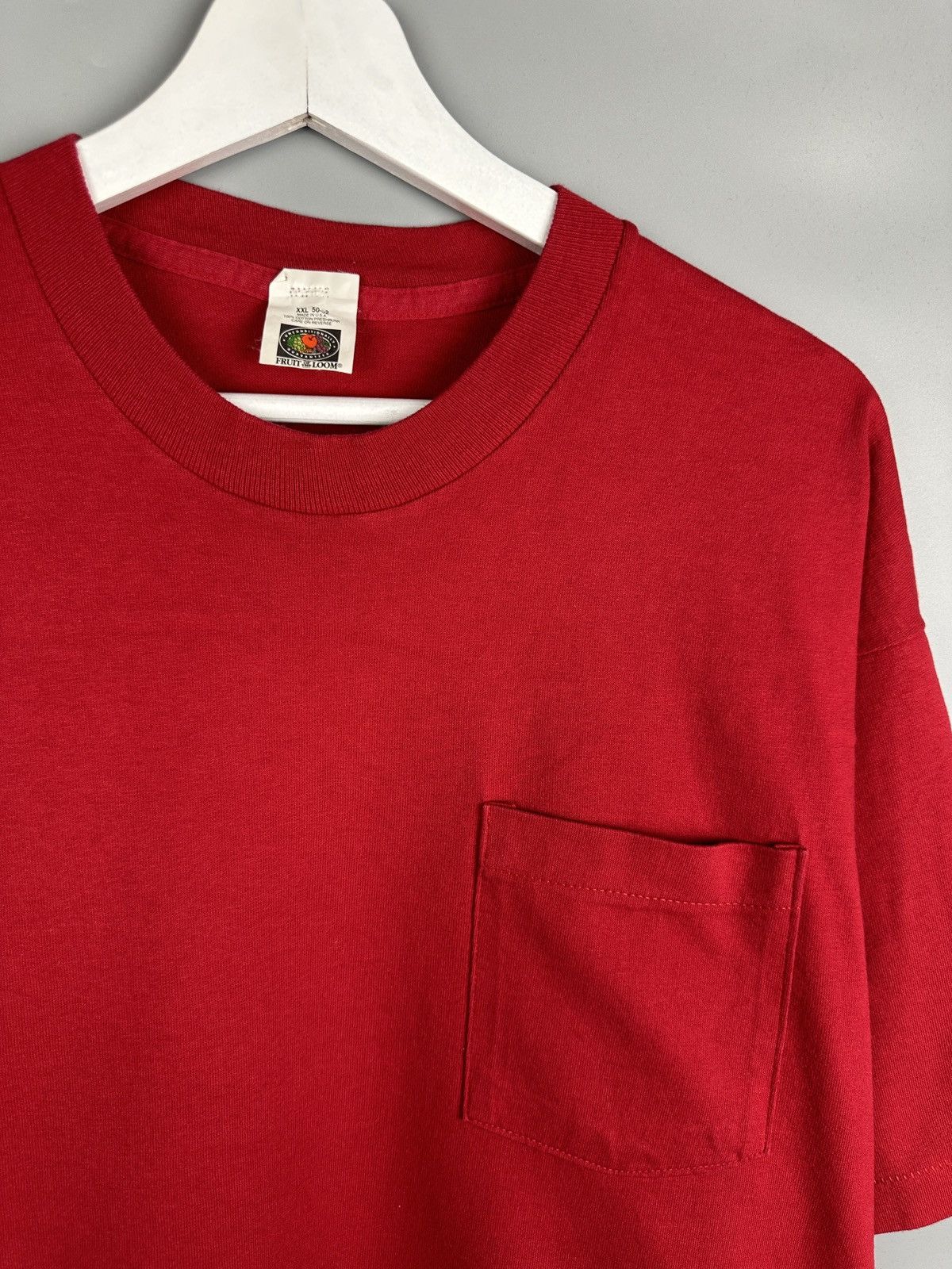 Vintage Bundle 90s Fruit Of The Loom FOTL Single Stitch Blank TShirt Size US XL / EU 56 / 4 - 11 Thumbnail