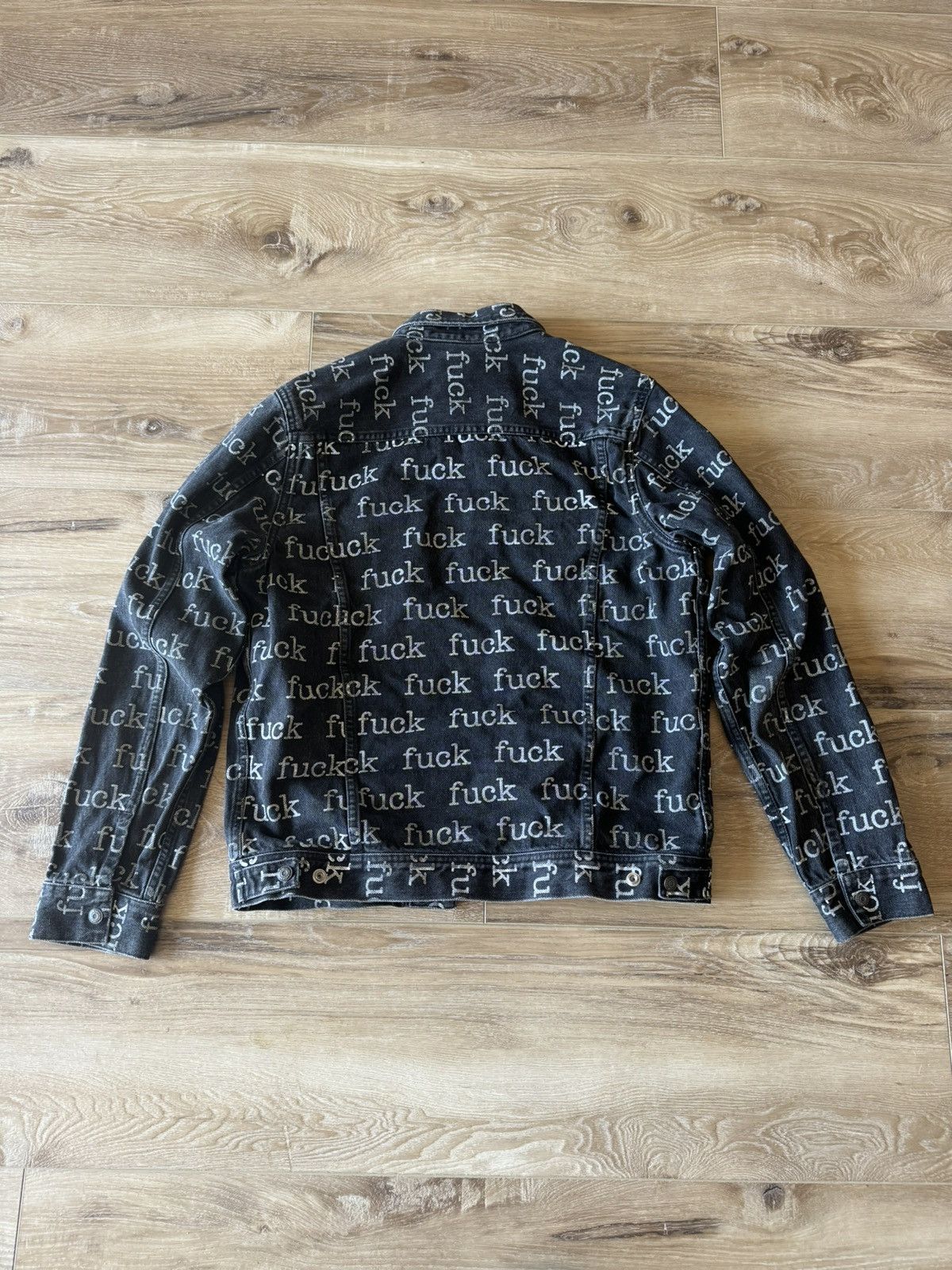 Supreme Supreme Fuck Denim Jacket SS13 Size US M / EU 48-50 / 2 - 5 Thumbnail
