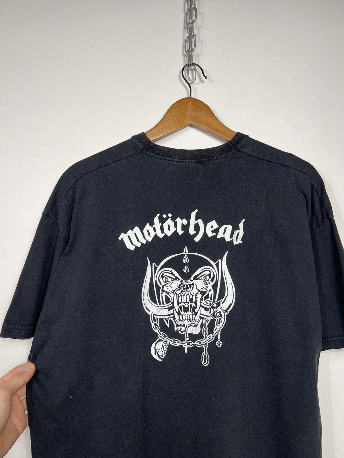 Band Tees Vintage 2000s Motörhead Sun Faded Band T-shirt Size US XL / EU 56 / 4 - 7 Thumbnail