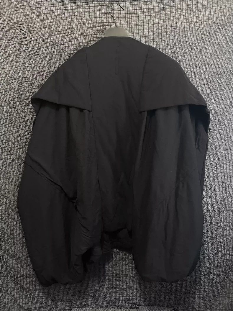 Rick Owens Rick Owens Wide profiled wool sleeveless cloak coat-2506 Size US L / EU 52-54 / 3 - 5 Thumbnail