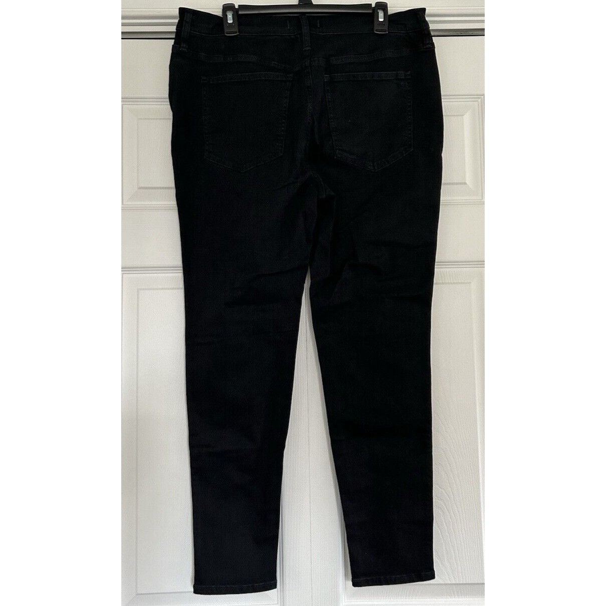 Madewell10 High-Rise Skinny Jeans in Black Frost Women Size