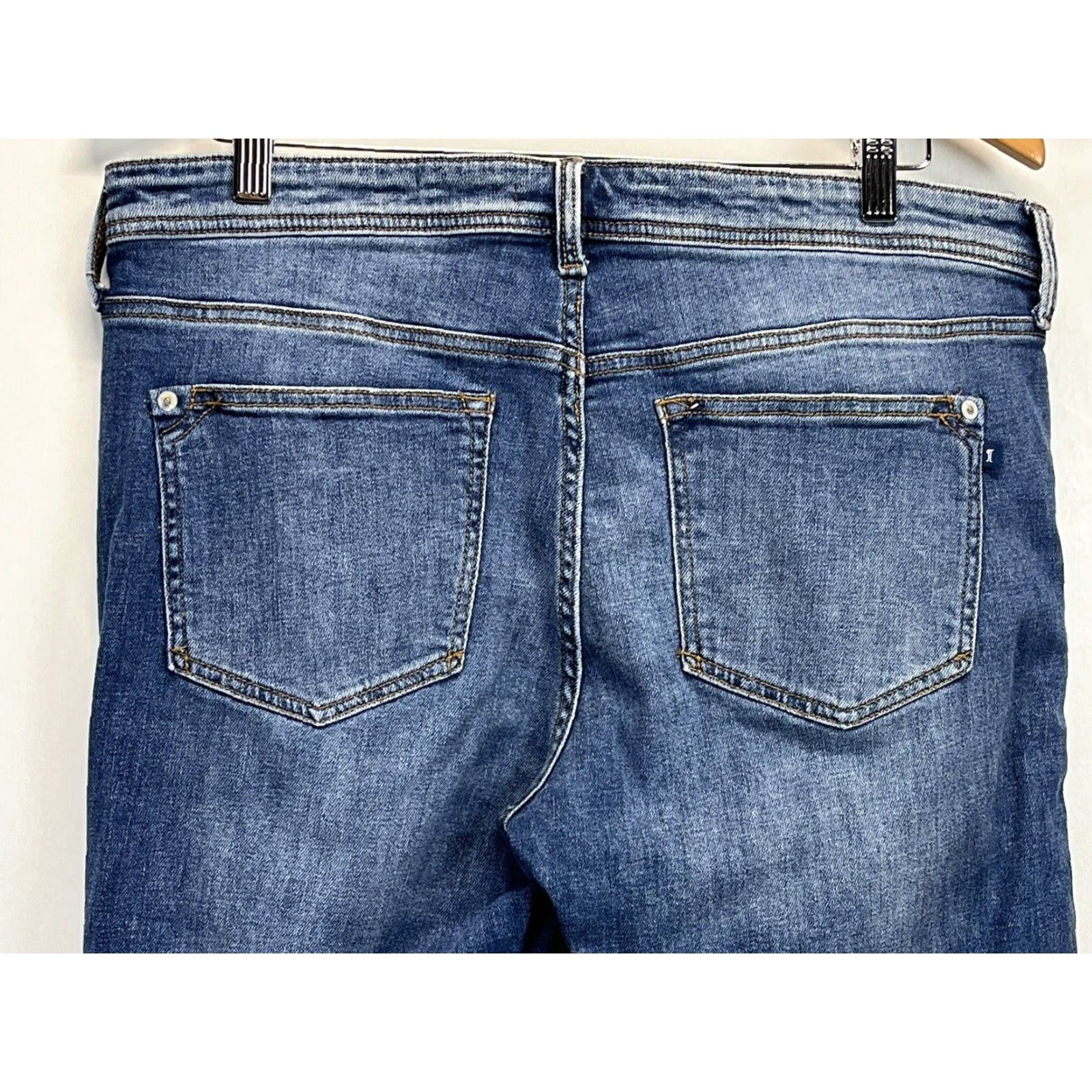 Vintage Anthropologie Pilcro Jeans Women 30P Blue Distressed Stretch Boyfriend Size 30" / US 8 / IT 44 - 4 Thumbnail
