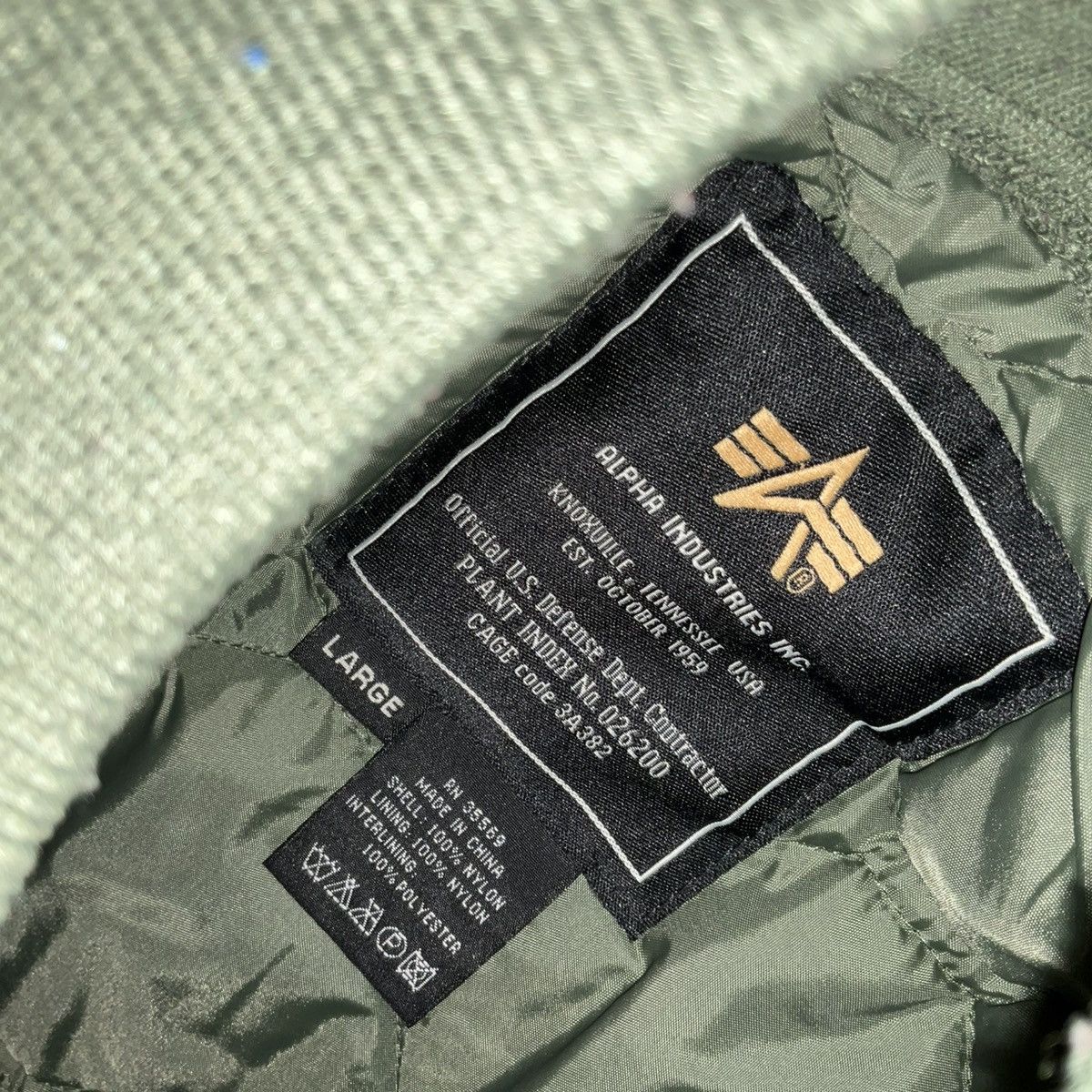 Alpha Industries Alpha Industries Quilted Jacket Size US L / EU 52-54 / 3 - 3 Thumbnail