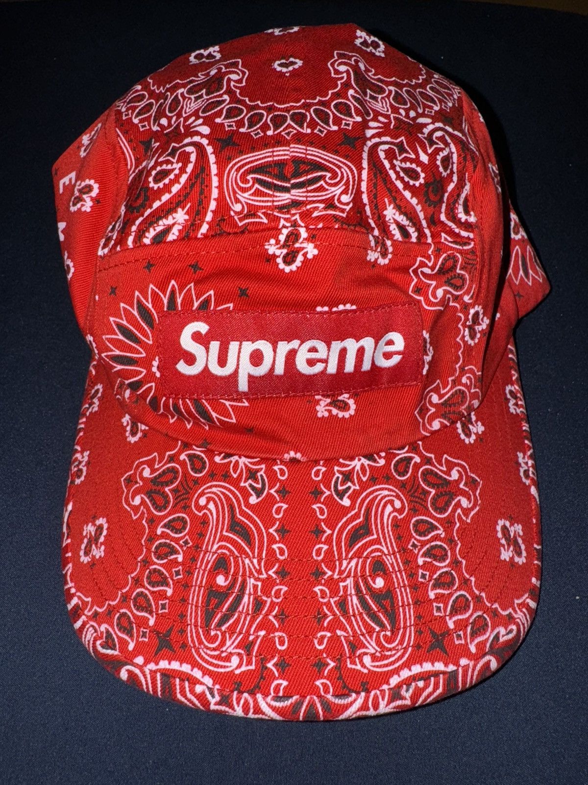 Supreme Supreme Bandana Camp Cap Spring Summer 2021 Size ONE SIZE - 1 Thumbnail