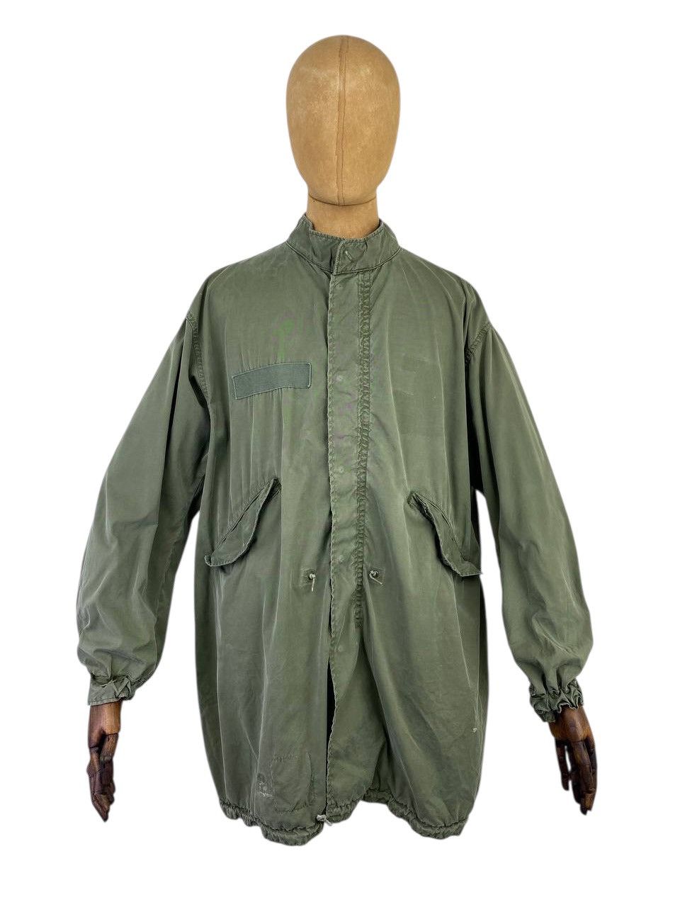Vintage 1972 Vietnam War Army M-65 Fishtail Parka