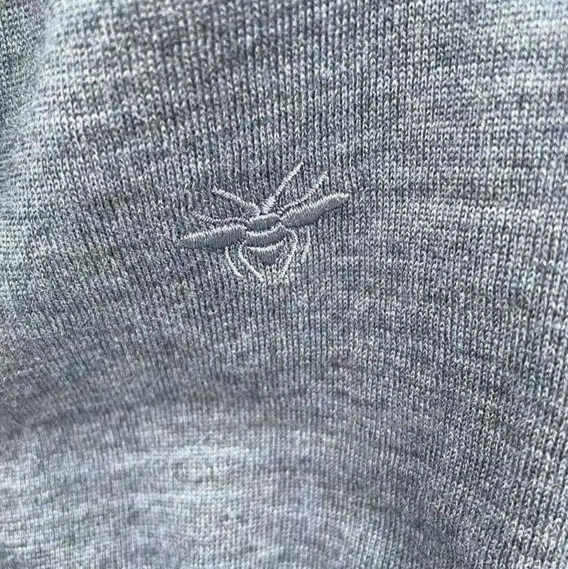 Other Dior Men's Blue Wool Long Sleeve Sweater . Size US L / EU 52-54 / 3 - 3 Thumbnail