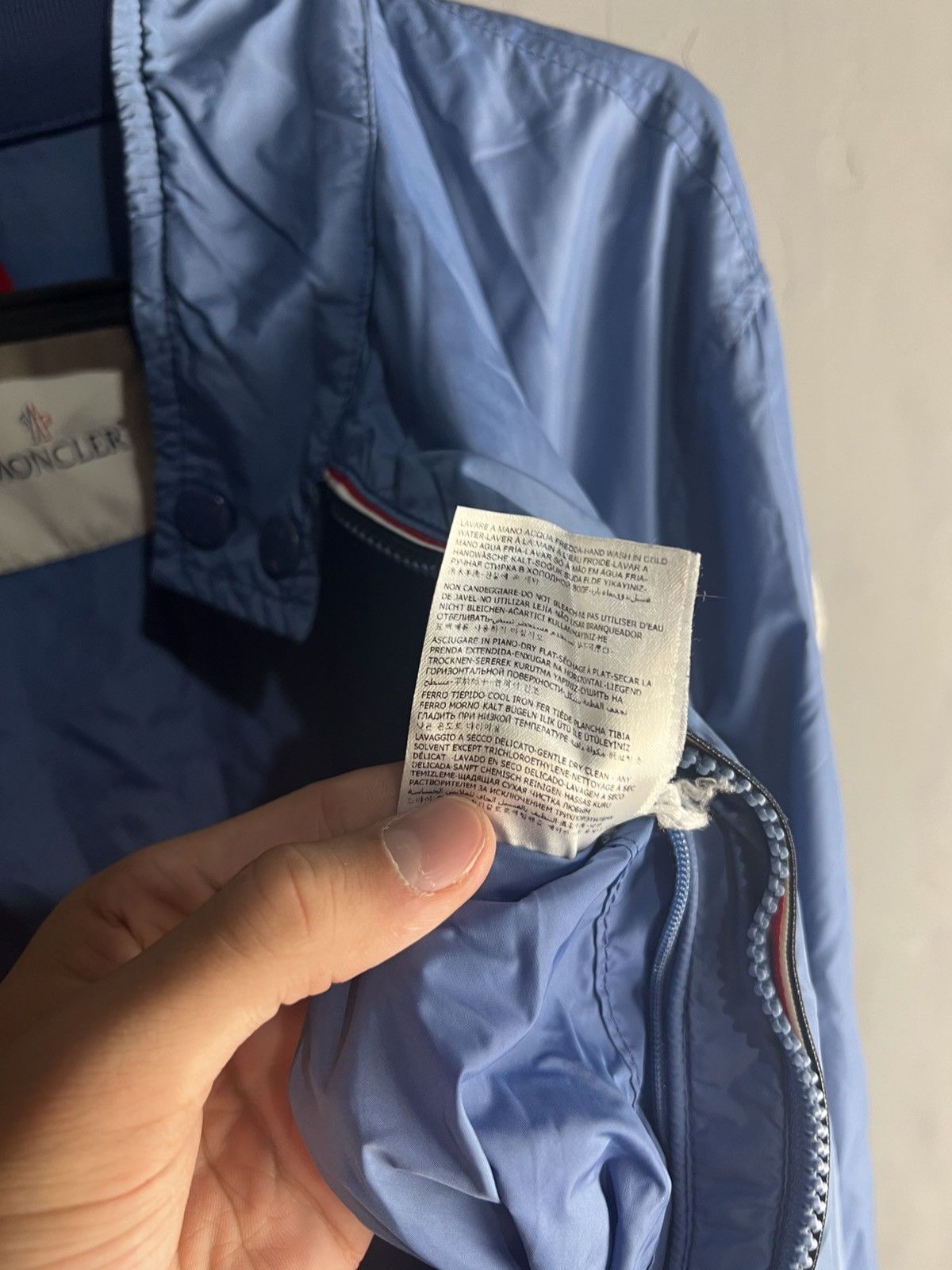 Moncler Moncler Nylon jacket sweatshirt Size US L / EU 52-54 / 3 - 19 Thumbnail