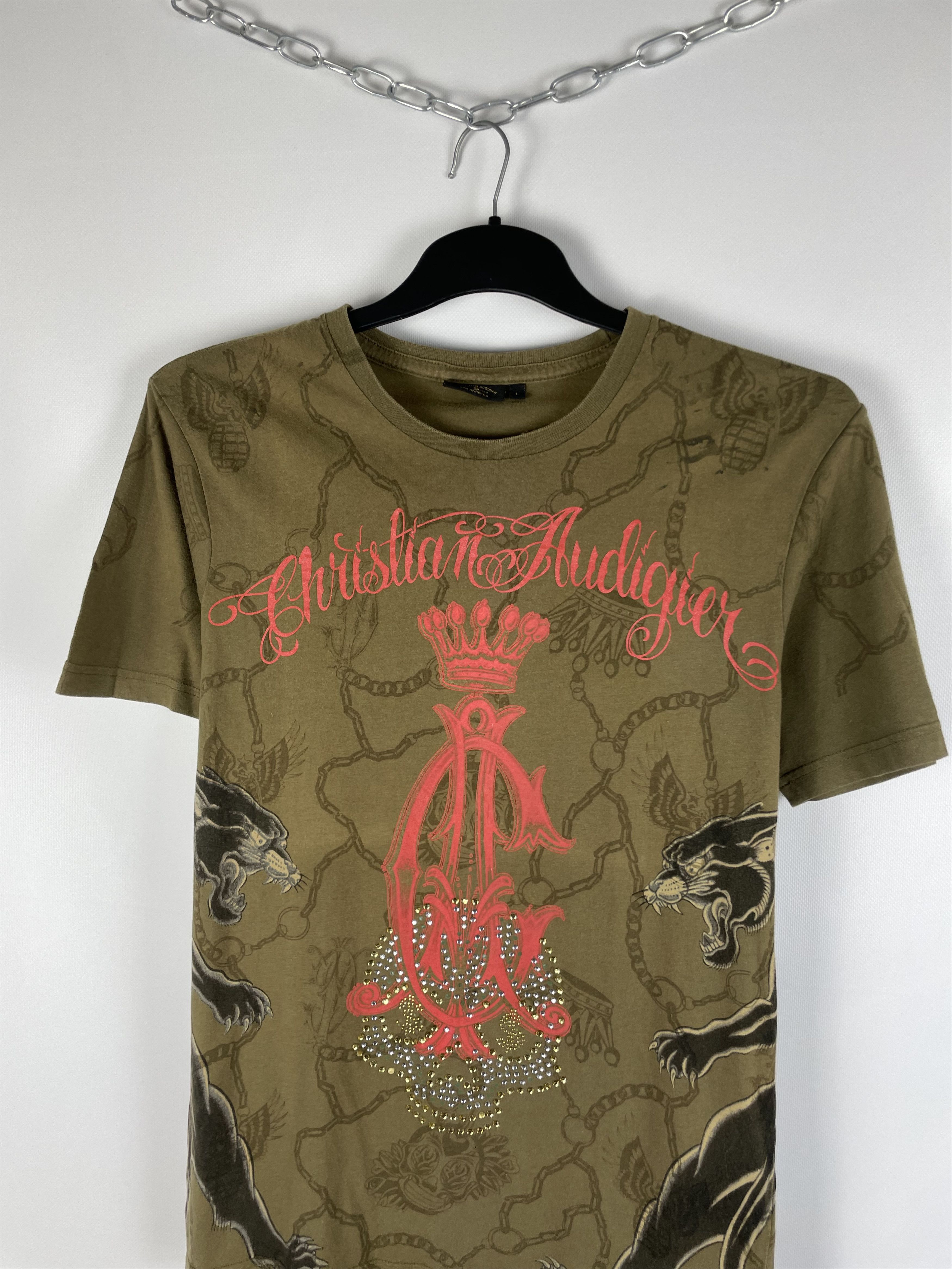 Christian Audigier Christian Audigier T-Shirts Size US L / EU 52-54 / 3 - 3 Thumbnail