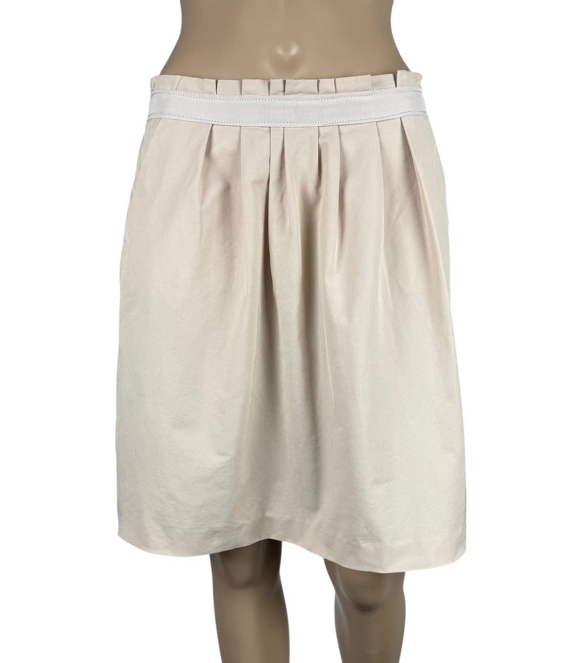 DOROTHEE SCHUMACHER Schumacher Pleated Cotton Skirt Midi size M Size 30" / US 8 / IT 44 - 1 Thumbnail